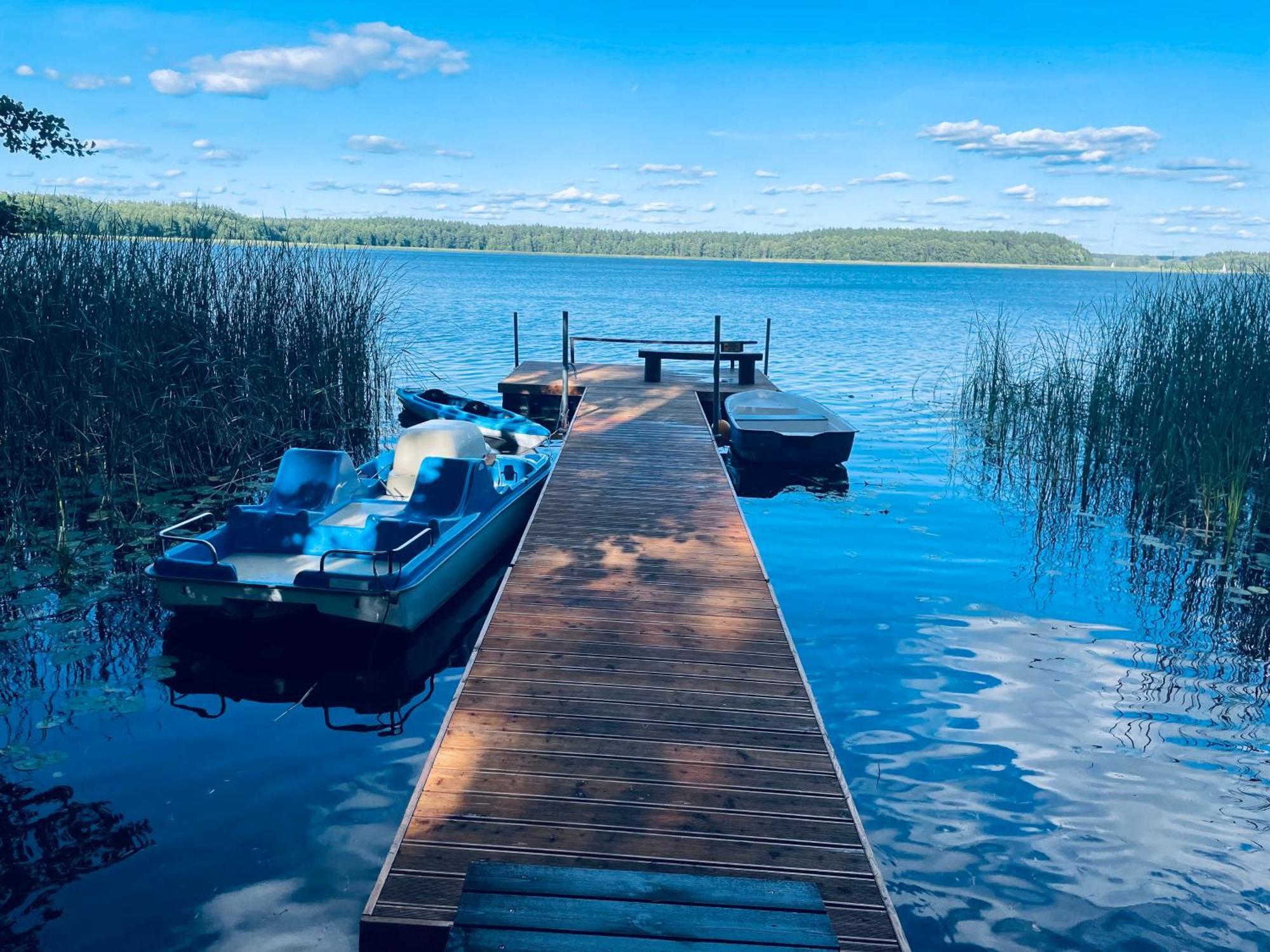 Dom Nad Jeziorem Mazury Pomost Segment 2 กีจิซโก ภายนอก รูปภาพ
