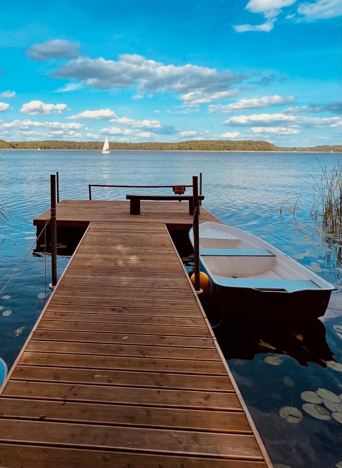 Dom Nad Jeziorem Mazury Pomost Segment 2 กีจิซโก ภายนอก รูปภาพ